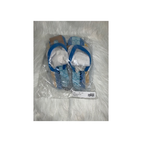 Coach Zak Striped Flip Flop - Picture 4 of 9